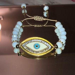 Evil eye bracelet